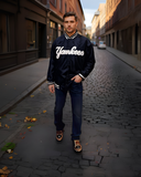Men’s Yankees Varsity Jacket - Navy/White - revolutionfashionwear