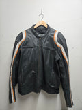 Classic Black Leather Biker Jacket - revolutionfashionwear