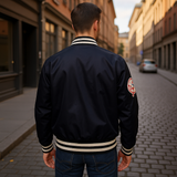 Men’s Yankees Varsity Jacket - Navy/White - revolutionfashionwear