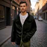 Urban Stealth Black Zip-Up Street Jacket - revolutionfashionwear