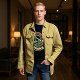 Urban Edge Mustard Yellow Overshirt – Utility Streetwear Edit - revolutionfashionwear