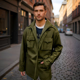 OS Olive Combat Jacket - revolutionfashionwear