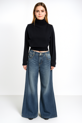 Flared Jeans - revolutionfashionwear