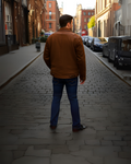 Men's Brown Rebel Utility Jacket - revolutionfashionwear