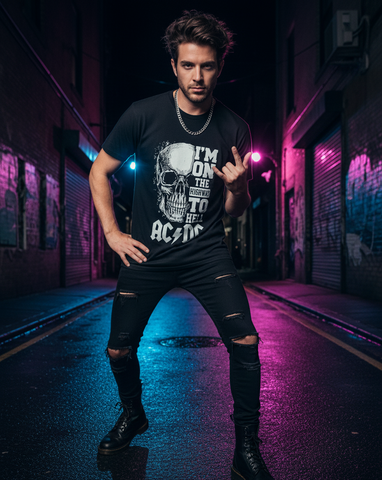 KISS 'Rock and Roll All Nite' Vintage-Style Tee - revolutionfashionwear