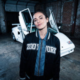 Zoo York black varsity bomber jacket