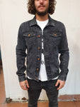 Mens 50 Cent Denim Jacket - revolutionfashionwear