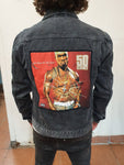 Mens 50 Cent Denim Jacket - revolutionfashionwear