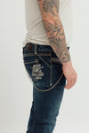 Mens Ed Hardy Denim Jeans - revolutionfashionwear