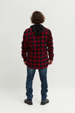 Mens Dexter Revolution Lumber Hooded Shirt - revolutionfashionwear