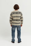 Mens Handknitted Crew Sweater - revolutionfashionwear