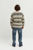 Mens Handknitted Crew Sweater - revolutionfashionwear