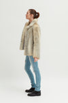 Ladies Faux Arctic Mink Jacket - revolutionfashionwear