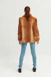 Ladies Vintage Fox Fur Jacket - revolutionfashionwear