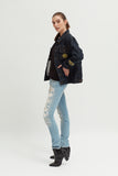 Ladies Japanese Denim Jacket - revolutionfashionwear