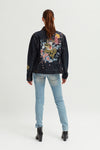 Ladies Japanese Denim Jacket - revolutionfashionwear