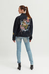 Ladies Japanese Denim Jacket - revolutionfashionwear