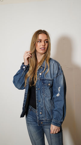 Denim jacket women - revolutionfashionwear