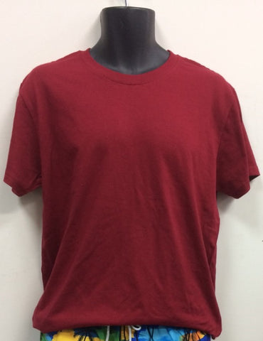 Burgundy T-Shirt RMC 150 - revolutionfashionwear